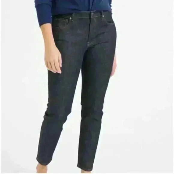 NWT Everlane Mid Rise Ankle Skinny Jean in Indigo - Picture 1 of 6